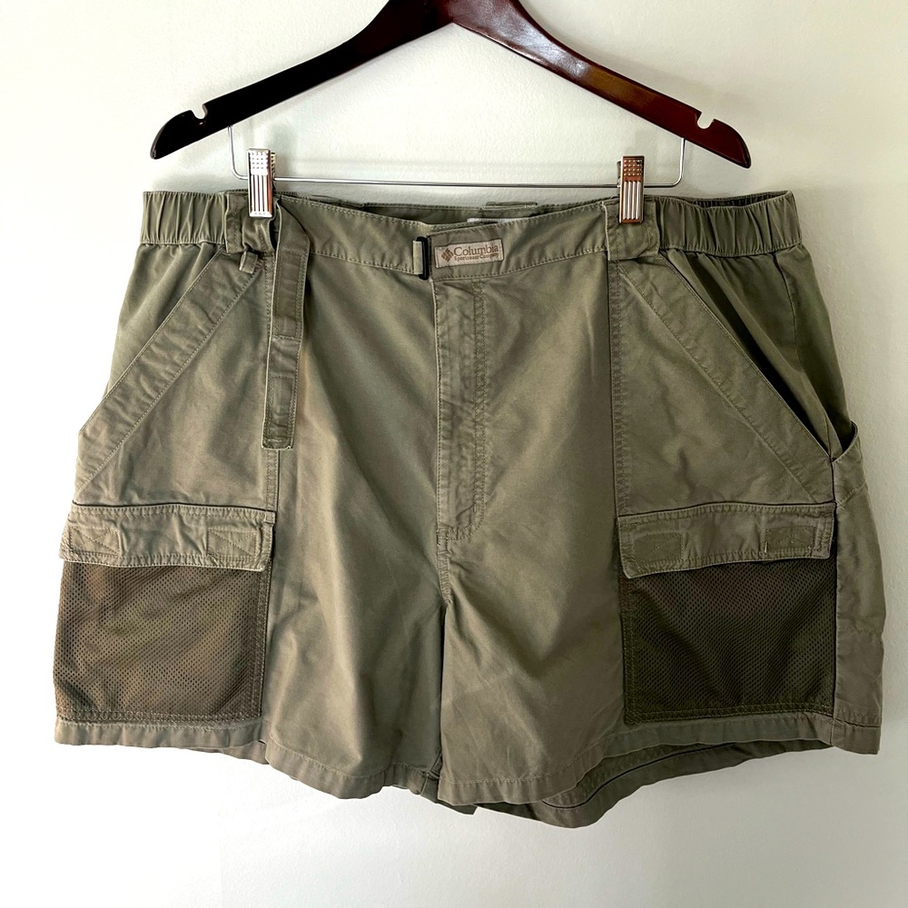Vintage 80’s Men’s Columbia PFC Fishing Outdoor Hiking Shorts Size 2XL